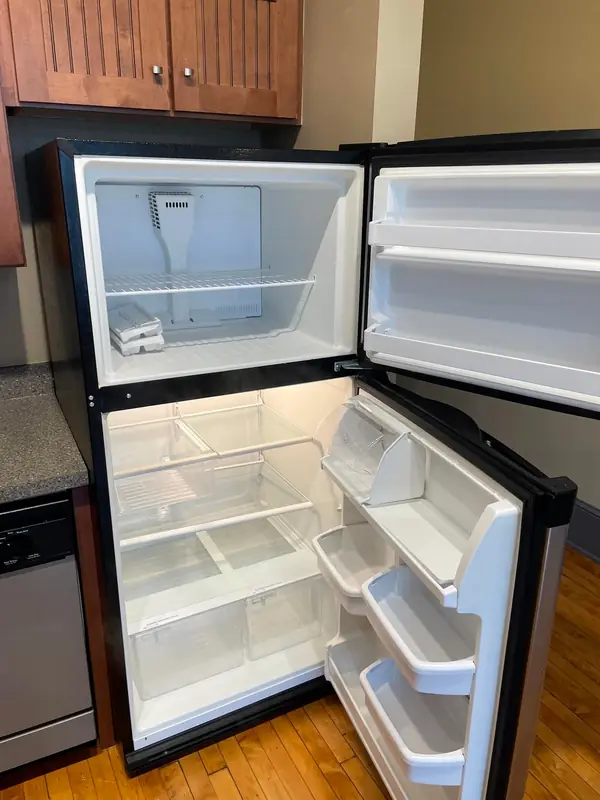 Refrigerator after an MCS cleaning