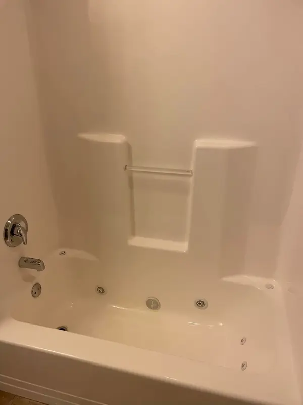 Jetted tub after an MCS cleaning